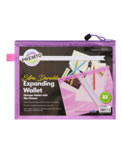 Premier B5 Extra Durable Wild Orchid Mesh Wallet