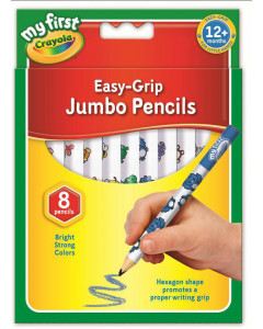 Crayola My First Jumbo Pencils 8Pk