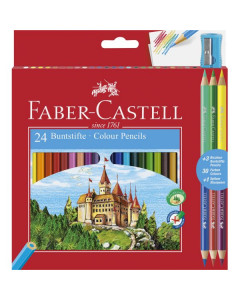 Faber Colouring Pencils 24Pk 