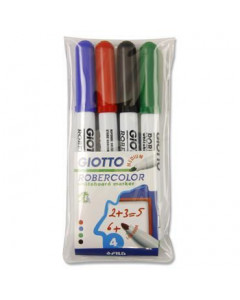 Whiteboard Markers Giotto Packet 4 Bullet