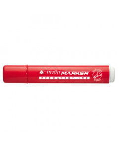 Tratto Chisel Tip Permanent Marker Red