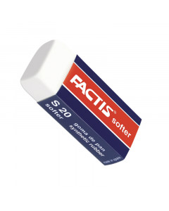 Factis Softer Eraser White