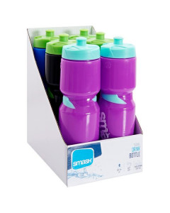 Smash Sports Pop Top Bottle 750ml Purple, Black or Blue