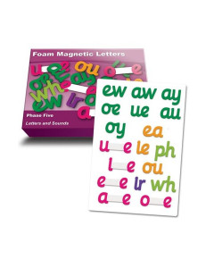 Phase 5 Foam Magnetic Letters