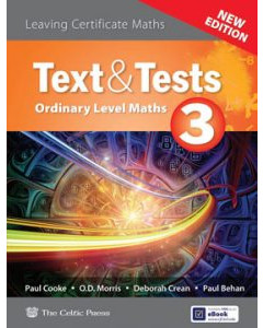 Text and Tests 3 (New Edition) 2020 Ordinary Level Leaving Cert