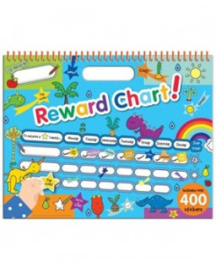 Reward Chart with 400 Stickers Spiral Bound