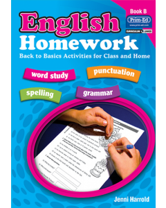 English Homework Book B