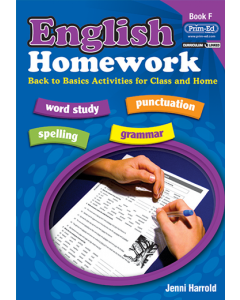 English Homework Book F