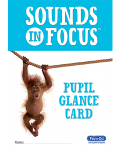 Sounds in Focus Pupil Glance Card