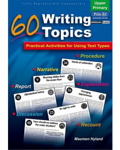 60 Writing Topics Upper
