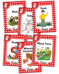 Jolly Phonics Readers, Inky and Friends, Red Level 1 (pack of 6) JL475