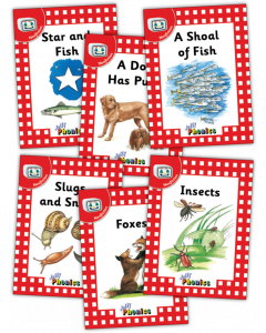 Jolly Phonics Readers, Nonfiction, Red Level 1 (pack of 6) JL734