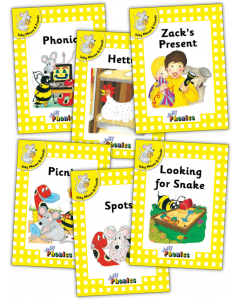 Jolly Phonics Readers, Inky and Friends, Yellow Level 2 (pack of 6) JL866