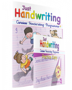 Just Handwriting 1st Class CURSIVE Including Practice Copy 