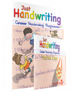 Just Handwriting 2nd Class CURSIVE Including Practice Copy 
