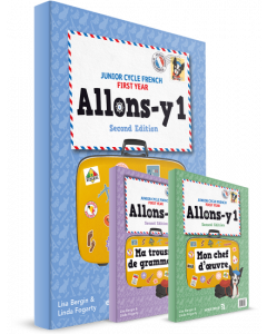 Allons y 1 2nd Edition 2021 Pack(Textbook, Mon chef d'oeuvre/Ma trousse de grammaire and Lexique)