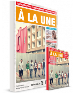 A la Une Pack(Textbook and Hors-serie Exercise and Oral Book) Leaving Cert French (HL and OL)