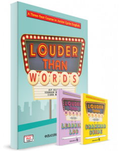 Louder Than Words Pack (Textbook, Learning Log and Grammar Guide