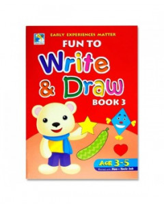 Fun To Write & Draw - Book 3 Age 3-5