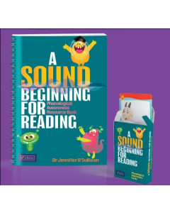 A Sound Beginning for Reading Phonological Awareness Resource Book and Cards