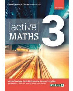Active Maths 3 Ordinary Level 3rd Edition 2023