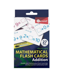 Mathematical Flash Cards - Addition 27 Pack