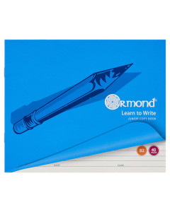 Ormond B2 Handwriting Copy 40 Pg (Blue And Red Lines) Pack of 20