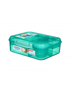 Sistema Bento Lunch Box 1.65L Blue or Green