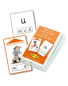 Letters and Sounds Phase 2 Letter Sets 4-5 Chute Cards