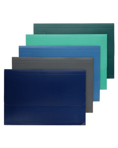 Premier A4 Cardboard Wallet Bold Colours