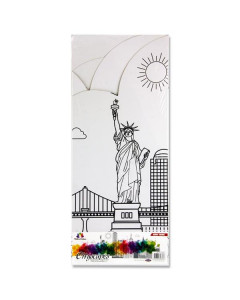 World of Colour Cityscapes Designs To Colour - New York