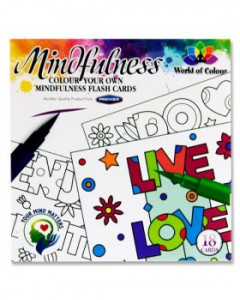 Colour Your Own Mindfulness Flash Cards 