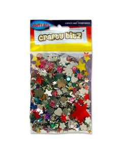 Crafty Bitz Assorted Plastic Jewels