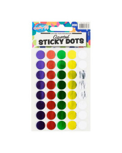 Crafty Bitz Pkt. 200 Stickers - Dots