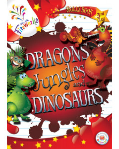 Dragons Jungles & Dinosaurs Skills Book