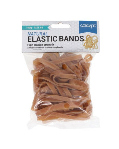Concept 100g Bag Elastic Bands