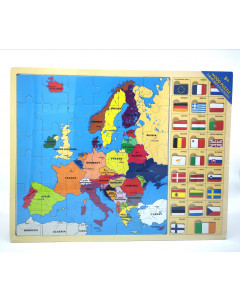 Europe Flag Puzzle
