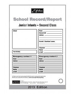Fallons Report Cards Junior-2nd New Edition