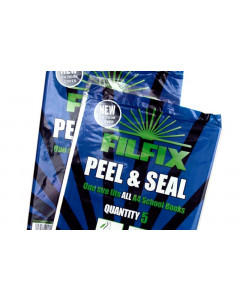 Filfix Peel And Seal A4 Book Covers 5Pk