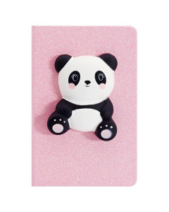 I Love Stationery A5 160pg Glitter Notebook - Panda