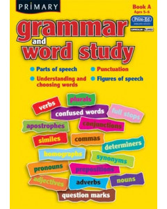 Primary Grammar and Word Study Book A 5-6