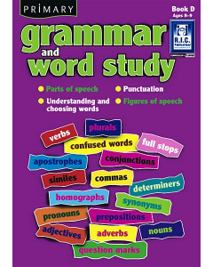 Primary Grammar and Word Study Book D 8-9