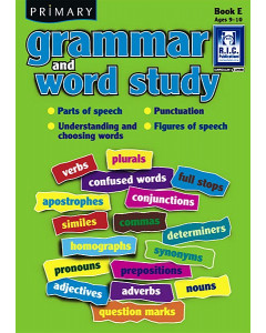Primary Grammar and Word Study Book E 9-10