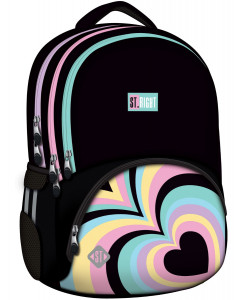 St Right Heart Illusion 3 Compartment Backpack