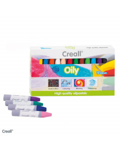 Creall Oil Pastels Box of 12 Colours