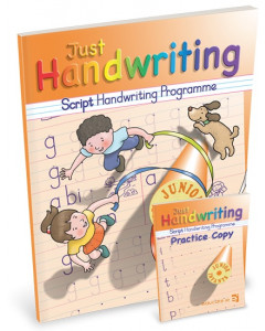 Just Handwriting Junior Infants SCRIPT Including Practice Copy