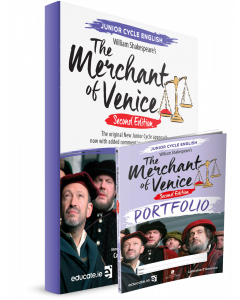 The Merchant of Venice Educate.ie 2nd Edition Pack (Textbook and Portfolio) 