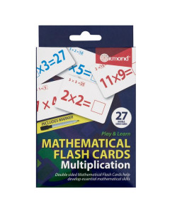 Mathematical Flash Cards - Multiplication 27 Pack