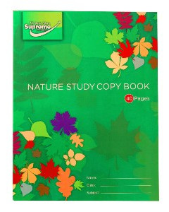 Supreme Stationery Nature Study Copy 40 Pg Pack of 20