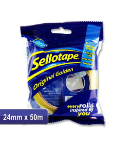Sellotape 24Mmx50m Original Golden Tape